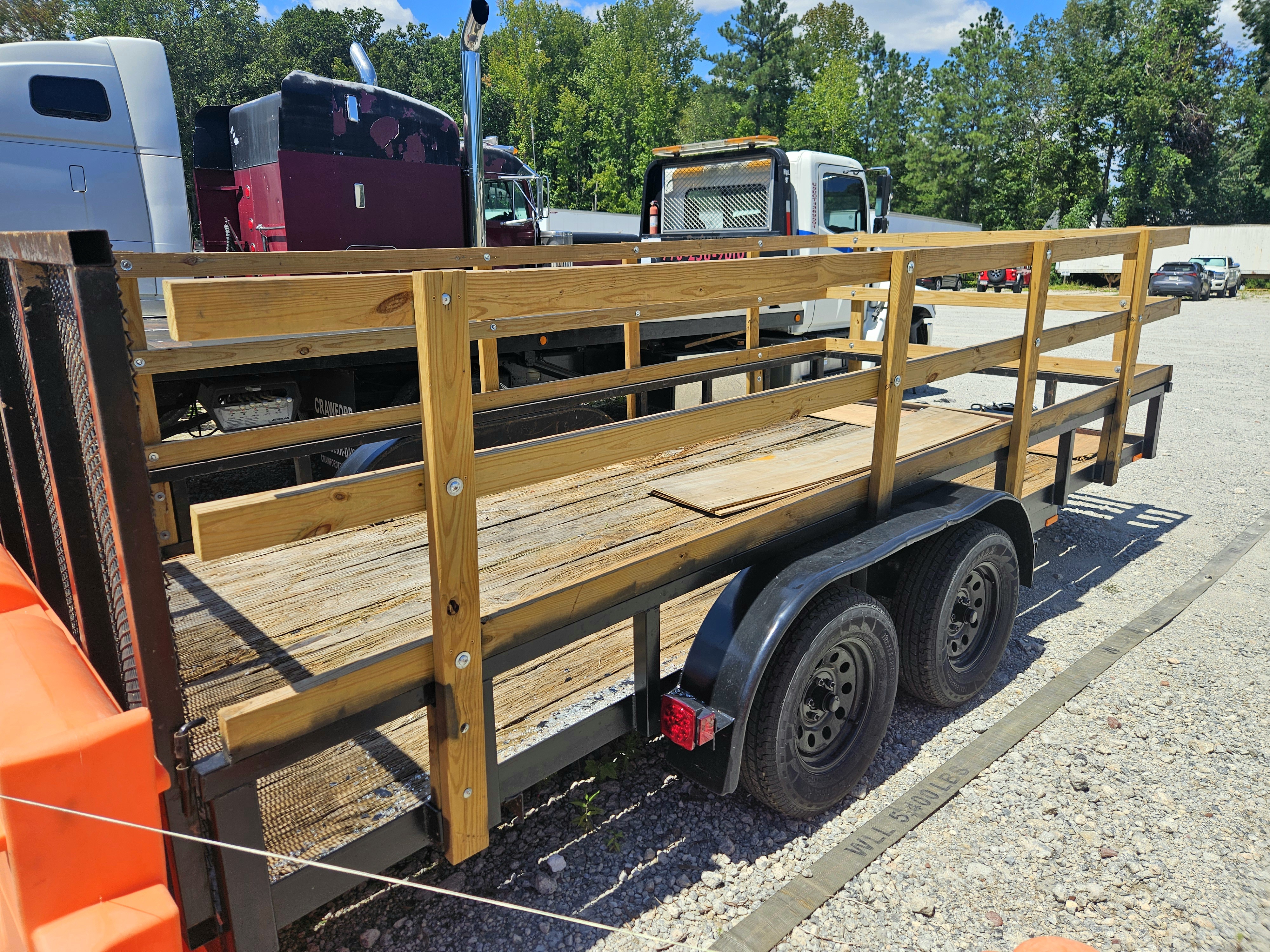 7x16 Utility Trailer